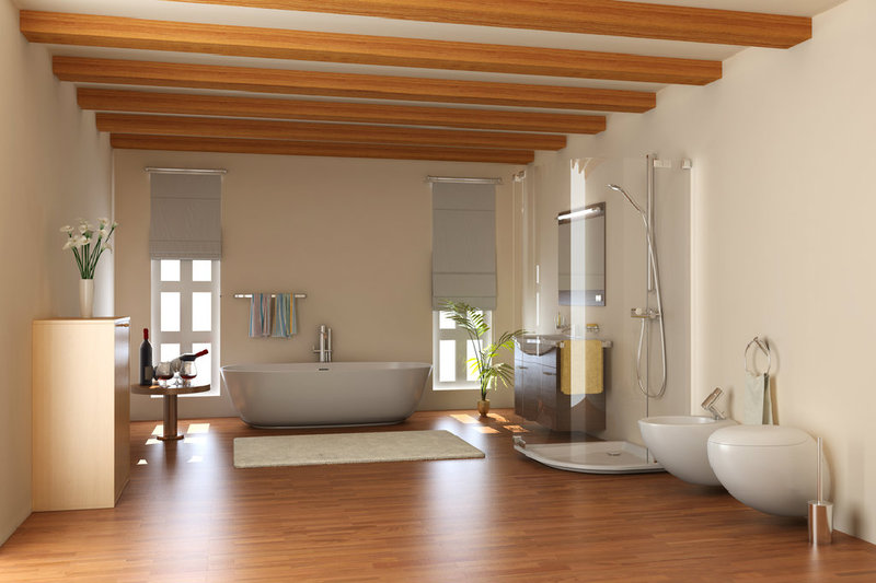 Holzboden für Ihr Badezimmer: Schaffen Sie eine wohnliche Atmosphäre