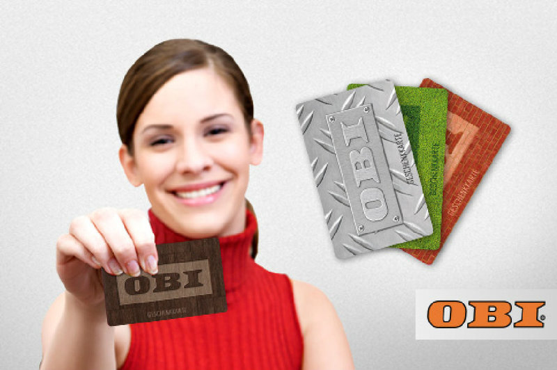 Schenken Sie Freude Mit der OBI Geschenkkarte! www.bauwohnwelt.at
